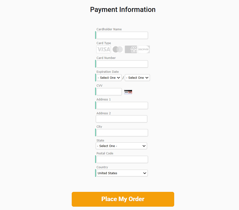 The Near Future Report Order Page